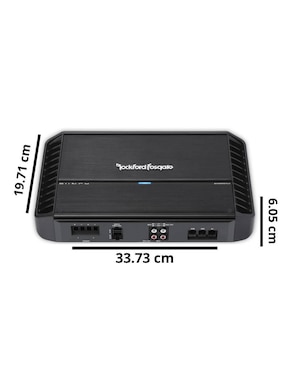 Amplificador para auto Rockford Fosgate P1000X1BD de 9.16 VDC