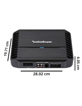Amplificador para auto Rockford Fosgate P500X1BD de 12 V