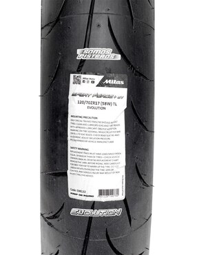 Llanta para moto Mitas Sport Force+ Ev 120 / 70 R17