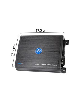 Amplificador para auto Db Drive NEO4V2 de 5 V