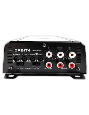 Amplificador para auto Atomic Audio ORBIT4 de 9.16 VDC