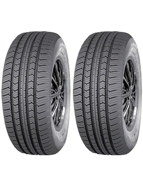 Set de llantas para auto Mirage MR-166 215/70R15
