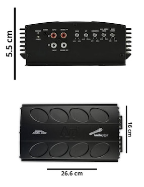 Amplificador para auto Audiopipe APMN1300 de 12 V