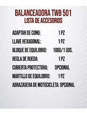 Balanceadora de llantas Thinkcar