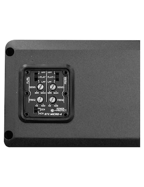 Amplificador para auto Wet Sounds STXMICRO4 de 7 V
