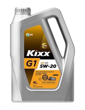 Aceite Sintético Kixx Para Automóvil 5W-20 4 Litros