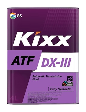 Aceite Para Transmisión Automática Kixx Para Automóvil Sin Viscosidad 4 L