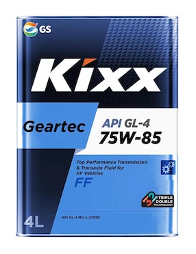 Aceite Para Transmisión Automática Kixx Para Automóvil 75W-85 4 L