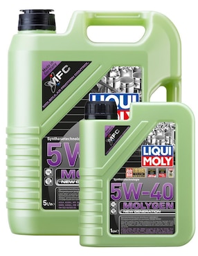 Aceite Sintético Liqui Moly Para Automóvil 5W-40 6 Litros