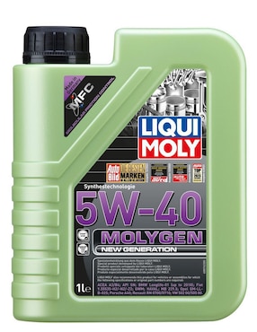 Aceite sintético Liqui Moly para automóvil 5W-40 6 L