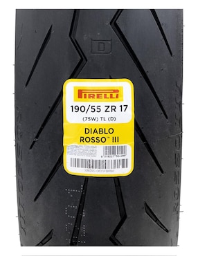 Llanta para moto Pirelli Diablo Rosso Iii 190 / 55 R17