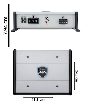 Amplificador para auto Wet Sounds HTX2 de 14.4 V