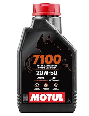Aceite sintético Motul para moto 20W-50 1 L