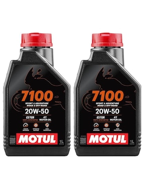 Aceite sintético Motul para moto 20W-50 2 L