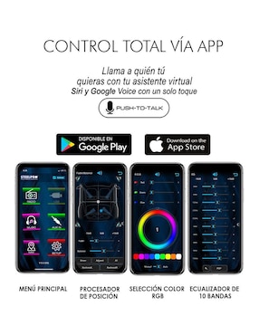 Autoestéreo un din con subwoofer Steelpro oc-015bt