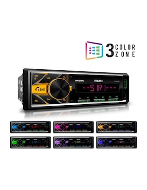 Autoestéreo un din con subwoofer Steelpro oc-015bt