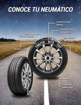 Set de llantas para auto Mirage MR-AT172 265/75R16