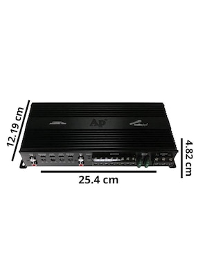 Amplificador para auto Audiopipe APMCRO4100 de 16 V