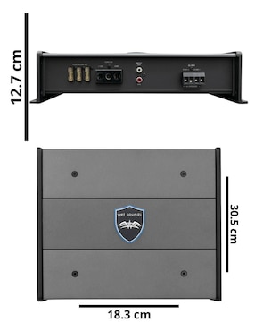 Amplificador para auto Wet Sounds SYNDX2 de 6 V