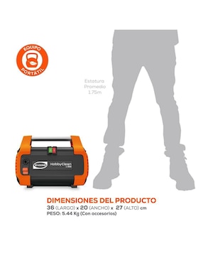 Hidrolavadora Evans HD06L16ME150 1600 psi