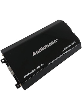 Amplificador para auto Audiobahn Murder4DBK de 6 V