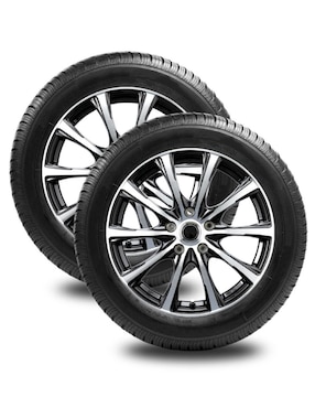 Set de llantas para auto Blackhawk Ht01 Vt 215/70R16