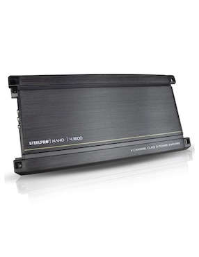 Amplificador para automovil steelpro nano4.1600 de 10 - 16 v