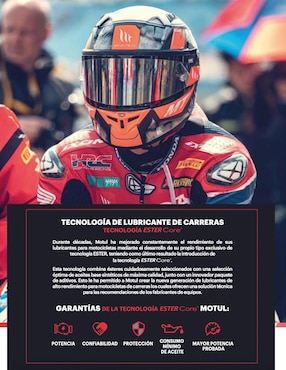 Aceite Motul para moto 15W-50 1 L