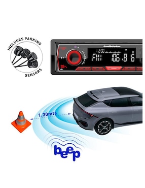 Autoestéreo un din Audiobahn aa950ps