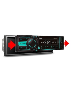 Autoestéreo un din con subwoofer Steelpro nano-090