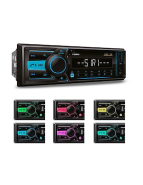 Autoestéreo un din con subwoofer Steelpro nano-090