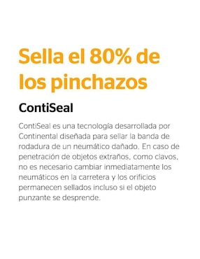 Llanta para auto Continental ContiEcoContact 5 185/60R15