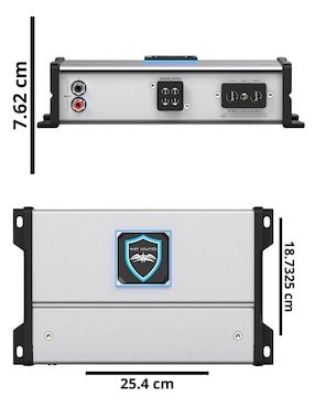 Amplificador para auto Wet Sounds HTM1 de 12 V