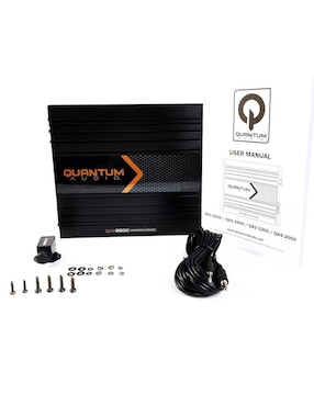 Amplificador para auto Quantum QA1-2600 de 12 VDC