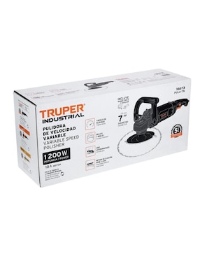Pulidora rotativa Truper industrial 1200 w