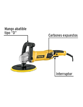 Pulidora rotativa Pretul pulidora 1200 w