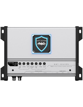 Amplificador para auto Wet Sounds HTM-4 de 9 V