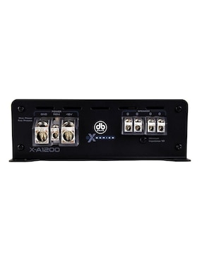 Amplificador para auto Db Drive X-A1200 de 12 VDC