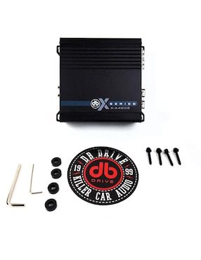 Amplificador para auto Db Drive X-A4002 de 12 VDC