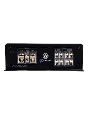 Amplificador para auto Db Drive X-A4004 de 12 VDC