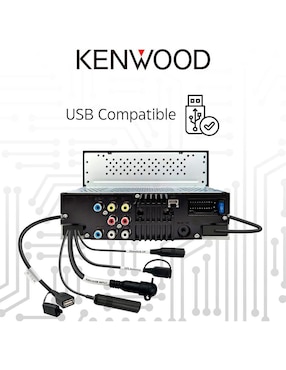Autoestéreo doble din Kenwood dmx5710s