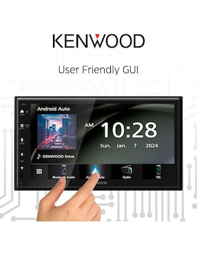 Autoestéreo doble din Kenwood dmx5710s