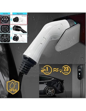 Cargador para auto eléctrico Ventdepot Evochargegbt