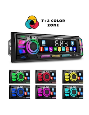 Kit de autoestéreo con subwoofer Broksonic bs-321f65