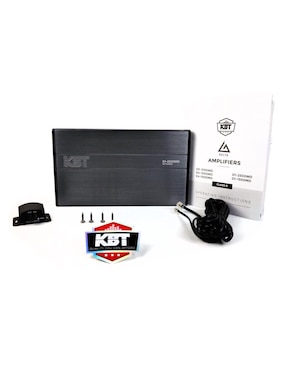 Amplificador para auto Kbt D1-2500MD de 12 VDC