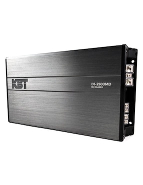 Amplificador para auto Kbt D1-2500MD de 12 VDC