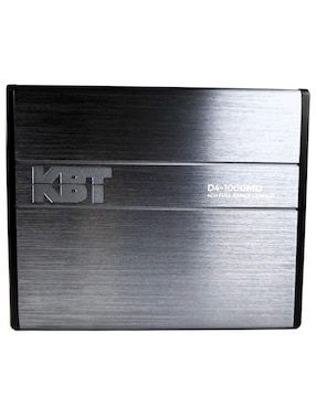 Amplificador para auto Kbt D4-1000MD de 12 VDC