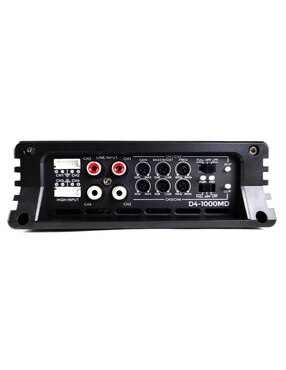 Amplificador para auto Kbt D4-1000MD de 12 VDC