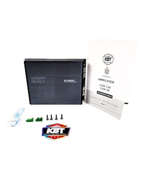 Amplificador para auto Kbt D4-1000MD de 12 VDC