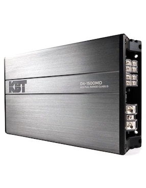 Amplificador para auto Kbt D4-1500MD de 12 VDC